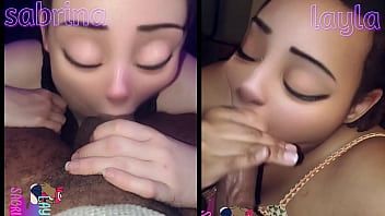 Play Layla bottoms and sabrina swallows swallow everything
