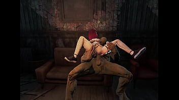 Afspelen Fallout 4 schattig neukvlees wordt op een bank geneukt door een mutant