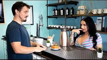 Play Pawg coffee shop owner payton preslee fucks her new coworker before giving him a job - full movie on freetaboo.net