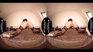 再生 ソロ熟女、アカギツネは今日、VRで非常にいたずらです